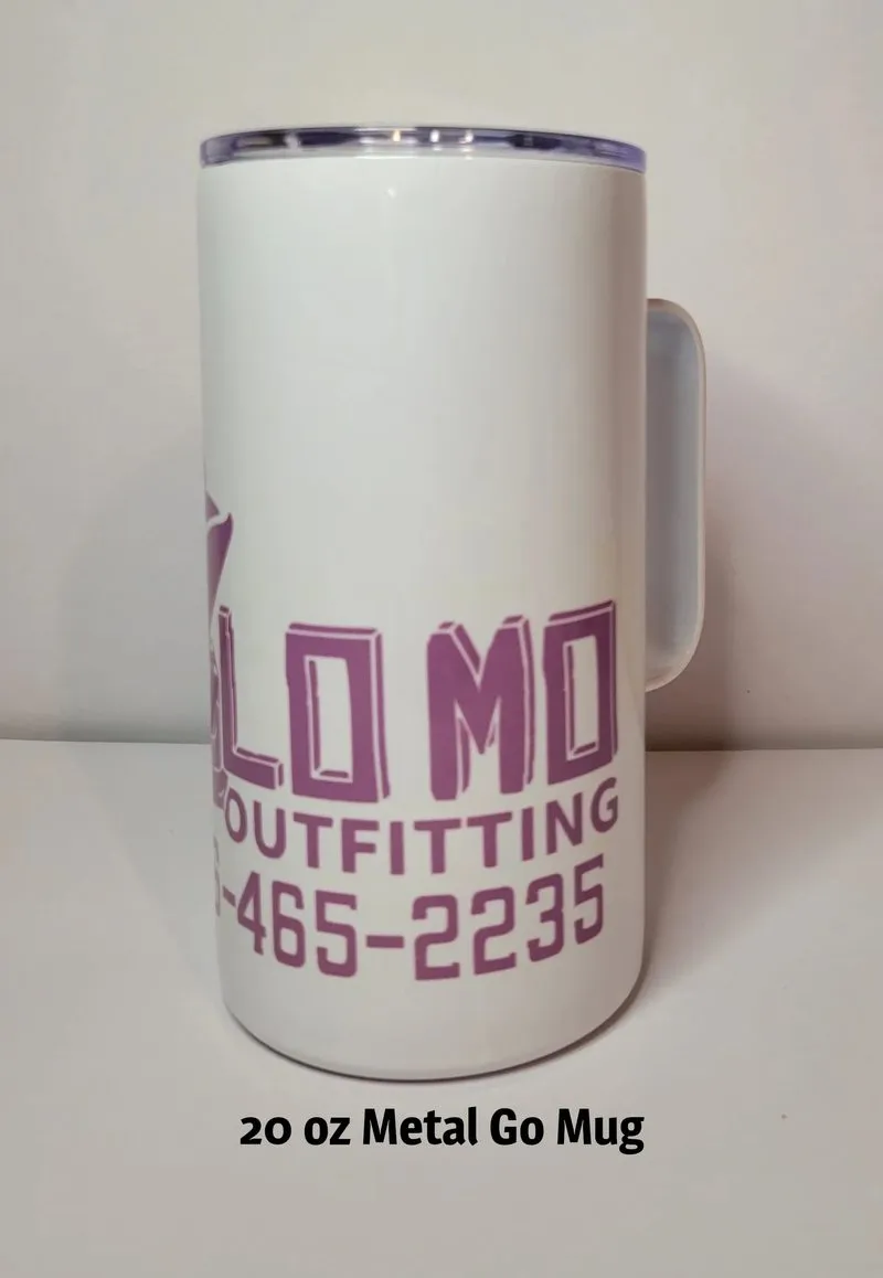 20 oz Metal Go Mug